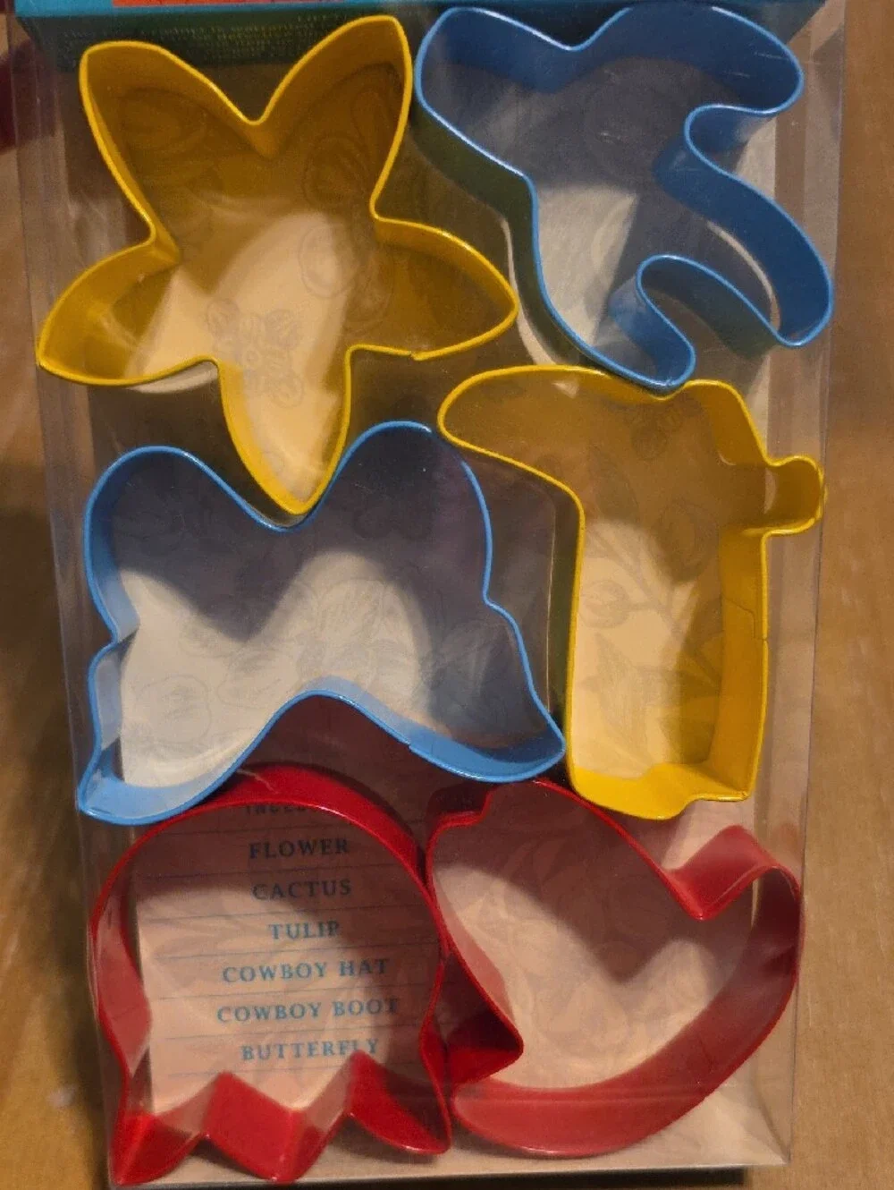 The Pioneer Woman Multicolor Flower, Cactus & Novelty Cookie Cutter Set